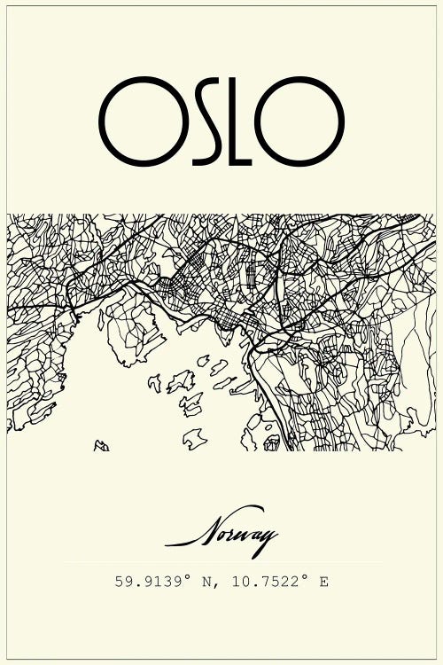 Oslo City Map