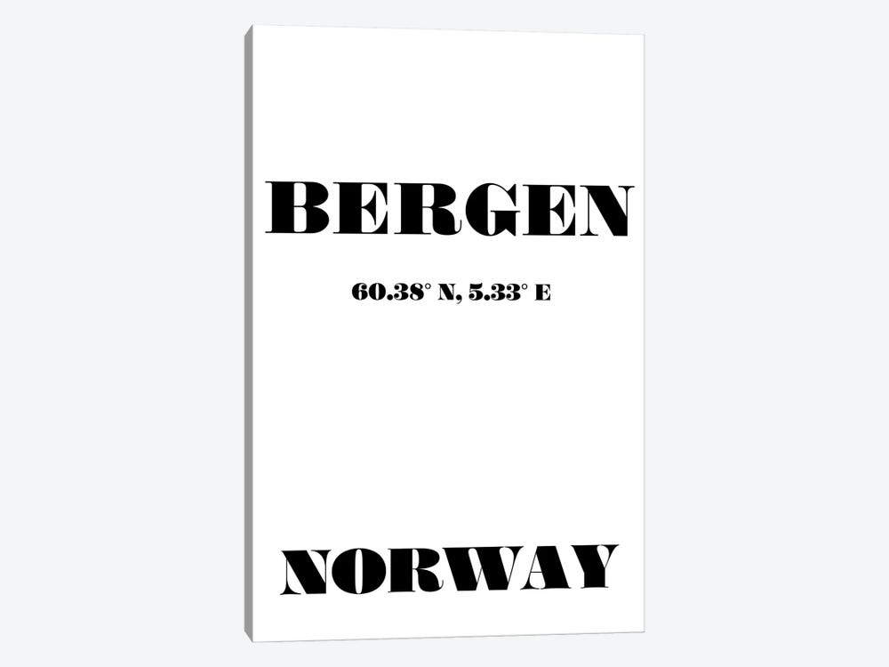 Bergen - Coordinates by Nordic Print Studio 1-piece Canvas Print