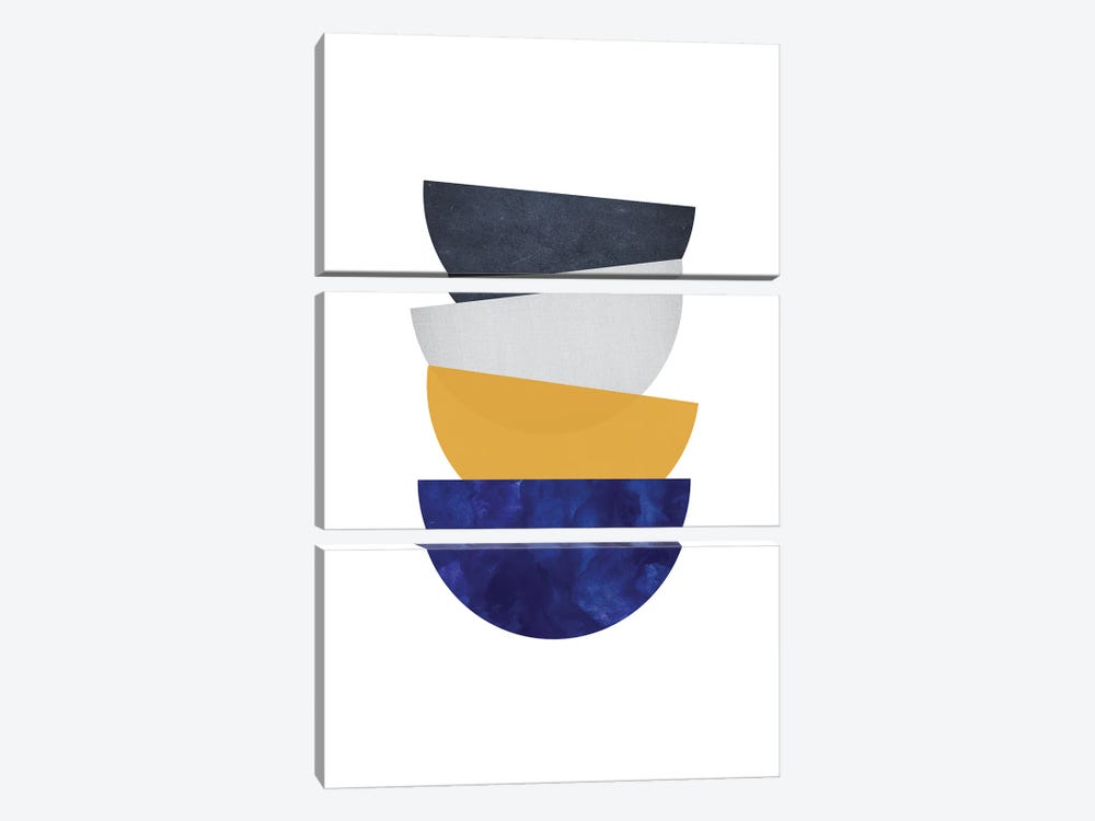 Abstract Art Balance by Nordic Print Studio 3-piece Canvas Print