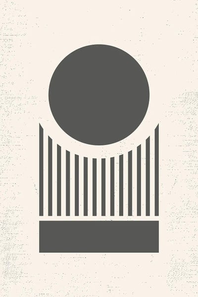 Mid Century Modern Geometry Vi