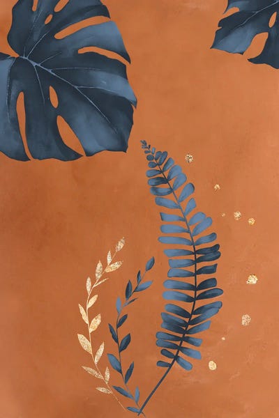 Monsteras: Monstera Leaf by Nordic Print Studio