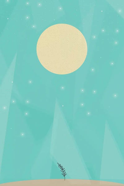 Moonflower Retro Blues