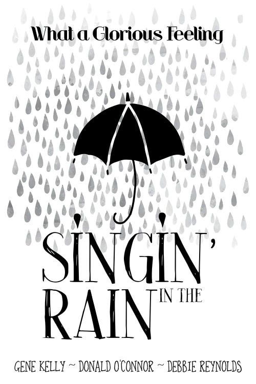 Singing In The Rain Alternative Movie Poster