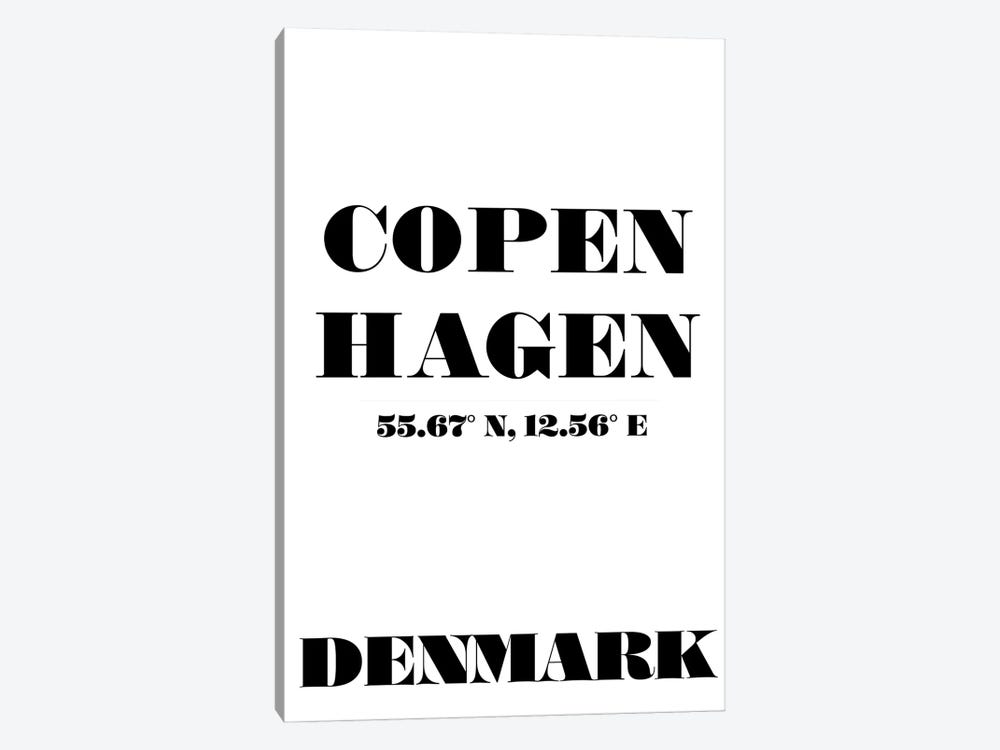 Copenhagen - Coordinates by Nordic Print Studio 1-piece Canvas Wall Art