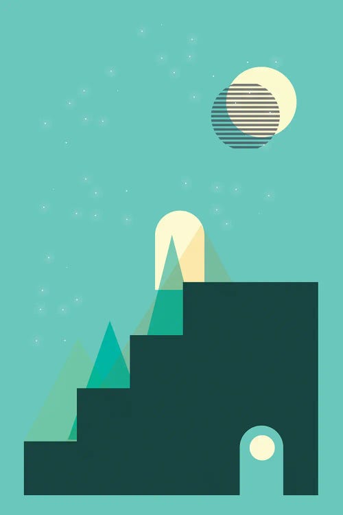 Door To The Moon by Nordic Print Studio wall art