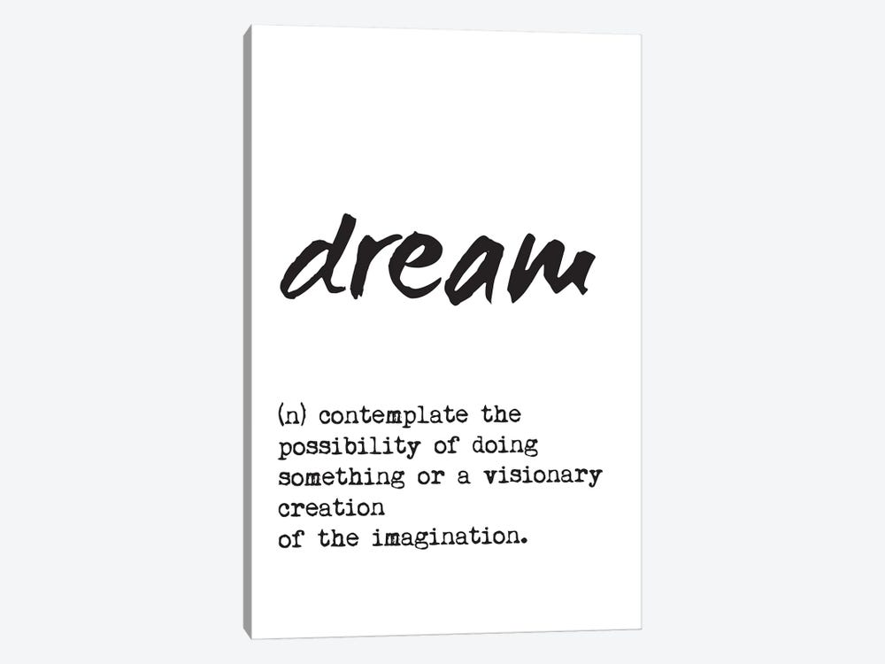 Dream Definition by Nordic Print Studio 1-piece Canvas Print