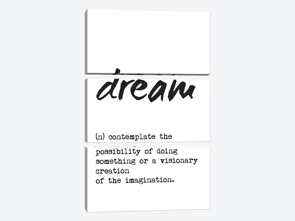 Dream Definition by Nordic Print Studio 3-piece Art Print