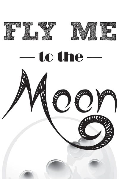 Fly Me To The Moon by Nordic Print Studio multi panel art