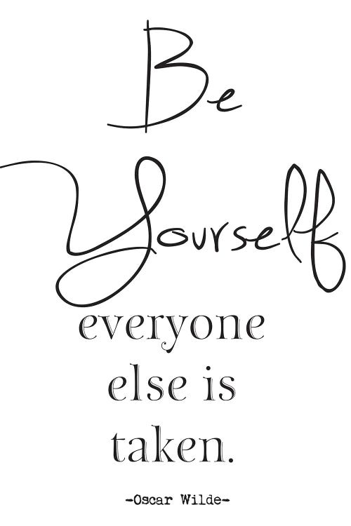 Be Yourself Inspirational