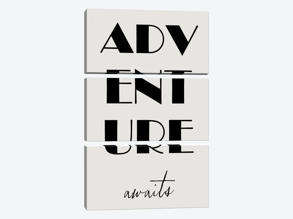 Adventure Awaits by Nordic Print Studio 3-piece Art Print