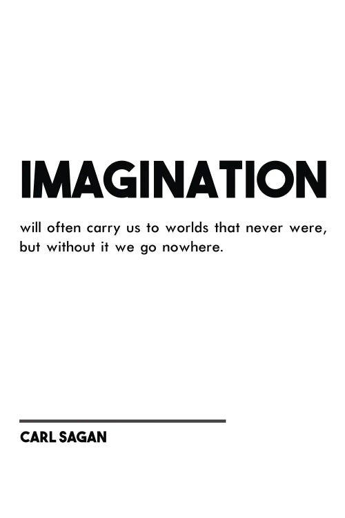 Imagination - Carl Sagan Quote