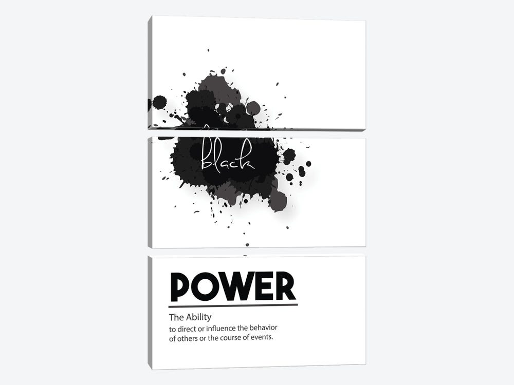 Power Definition by Nordic Print Studio 3-piece Art Print