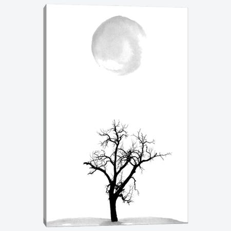 Minimalist Tree Print Canvas Print #NPS67} by Nordic Print Studio Canvas Art Print