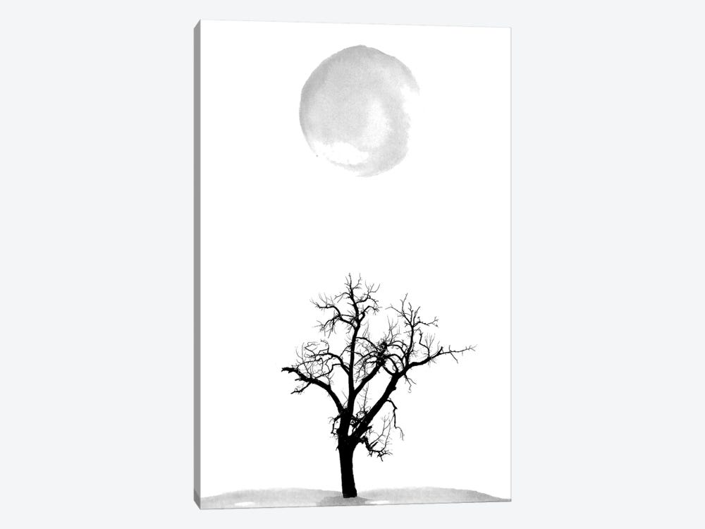 Minimalist Tree Print by Nordic Print Studio 1-piece Canvas Print