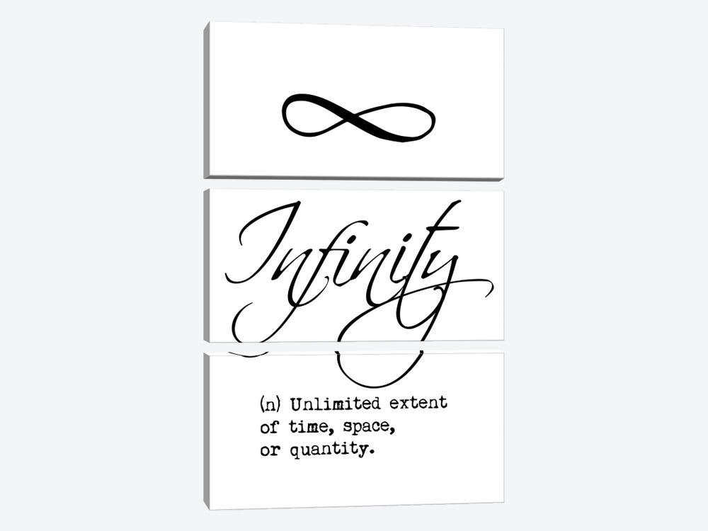 Infinity Definition by Nordic Print Studio 3-piece Canvas Art