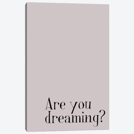 Are You Dreaming? Canvas Print #NPS9} by Nordic Print Studio Canvas Art