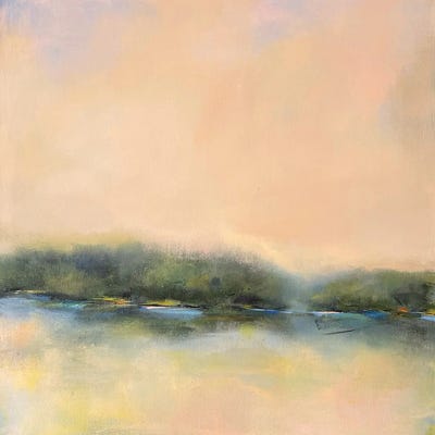 Draped In Dawn by Neelam Padte framed wall art