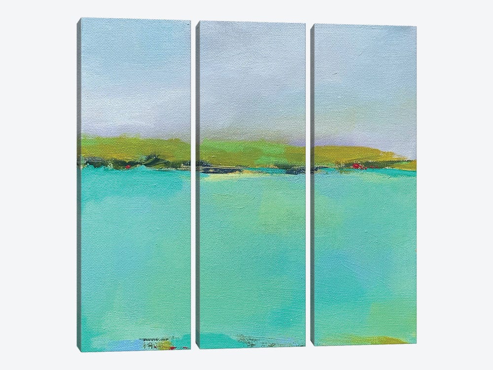Her Awesome Silence by Neelam Padte 3-piece Canvas Print