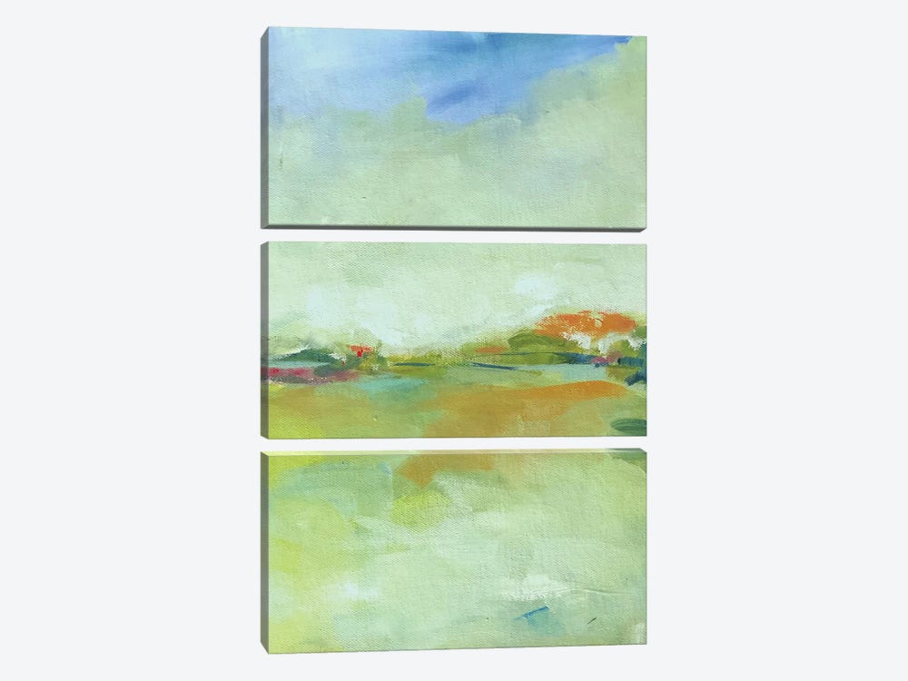 Meadow’s End by Neelam Padte 3-piece Canvas Wall Art