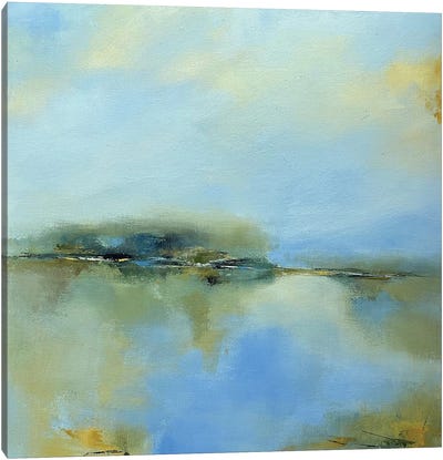 Mingling With The Morning Mist Canvas Art Print - Neelam Padte