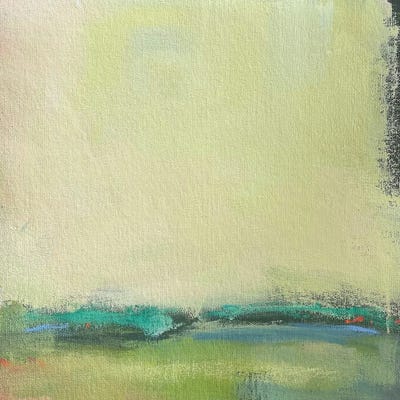 A Zesty Tang In The Air by Neelam Padte framed wall art