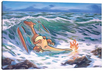 Ego Death Canvas Art Print - Pokémon