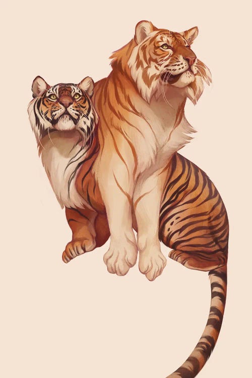 Golden Brothers by Nora Potwora wall art