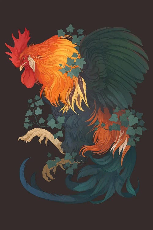 Entangled Ivy by Nora Potwora wall art