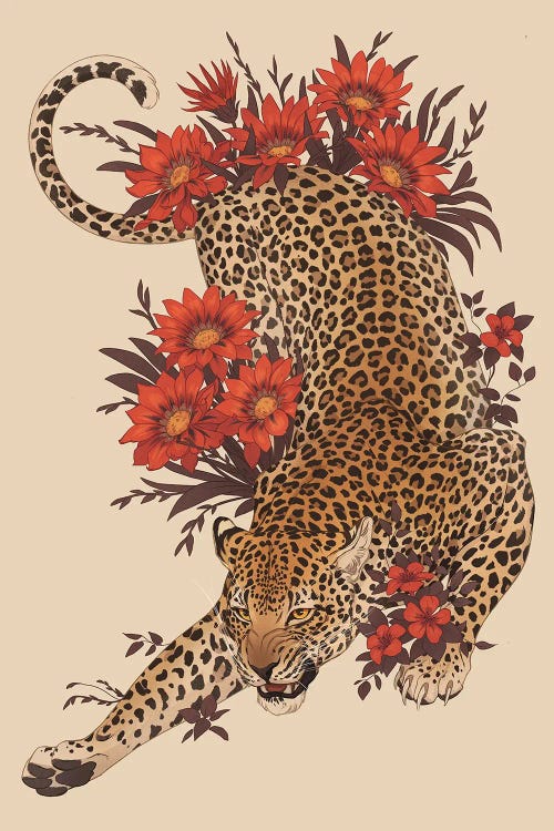 Spotted Blooms by Nora Potwora wall art