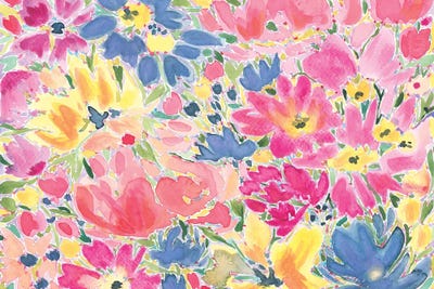 Celery - Canvas Prints: Apricot Crush 6 by Nida Pathan