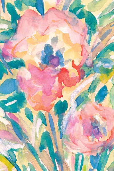 Nida Pathan - Canvas Prints: Pearlescence II by Nida Pathan
