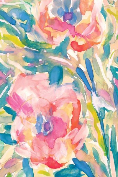 Nida Pathan - Canvas Prints: Pearlescence III by Nida Pathan