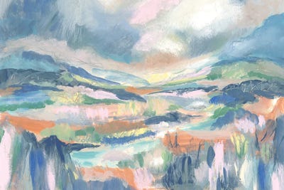 Nida Pathan - Canvas Prints: Scattered Light by Nida Pathan