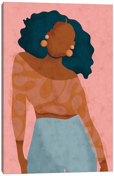 Mood Canvas Art Print - #BlackGirlMagic