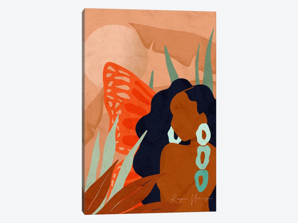 Butterfly by Reyna Noriega 1-piece Canvas Artwork