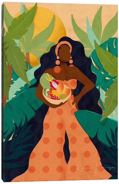 Fruits Of So Flo II Canvas Art Print - Reyna Noriega