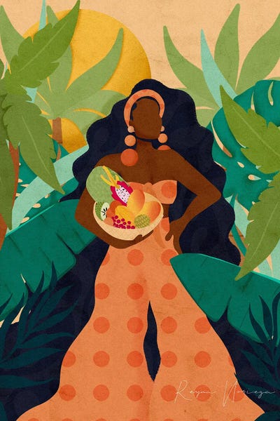 Tropical Living Room: Fruits Of So Flo II by Reyna Noriega