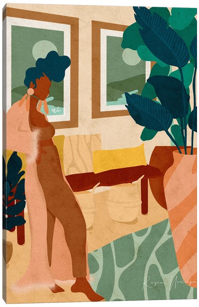 House Style Canvas Art Print - Reyna Noriega