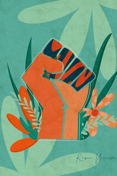 Tropical Living Room: Juneteenth by Reyna Noriega