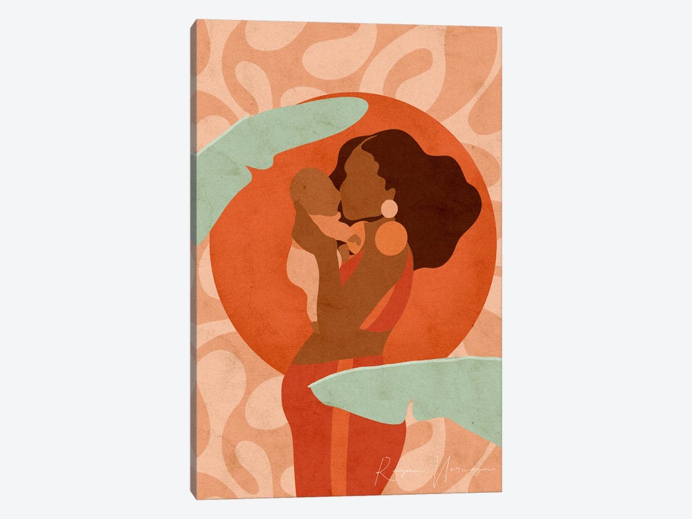 Postpartum Bliss by Reyna Noriega 1-piece Canvas Print