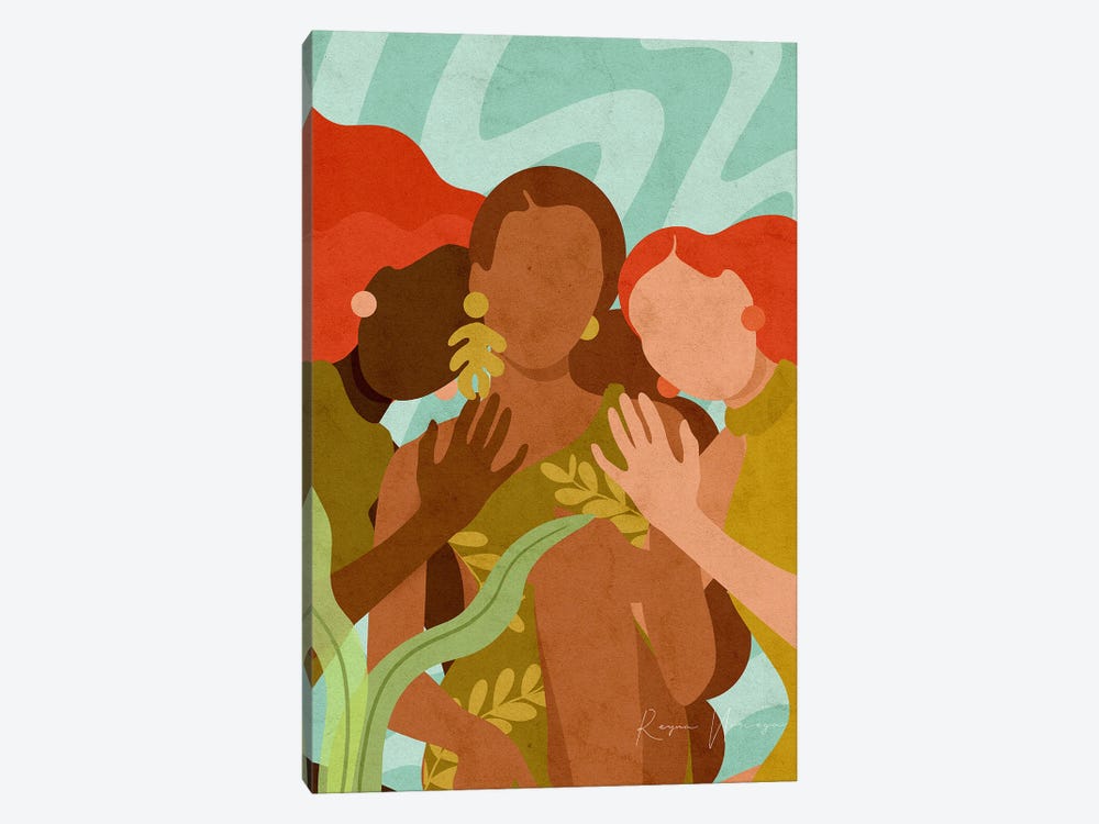 Warm Embrace by Reyna Noriega 1-piece Canvas Art Print