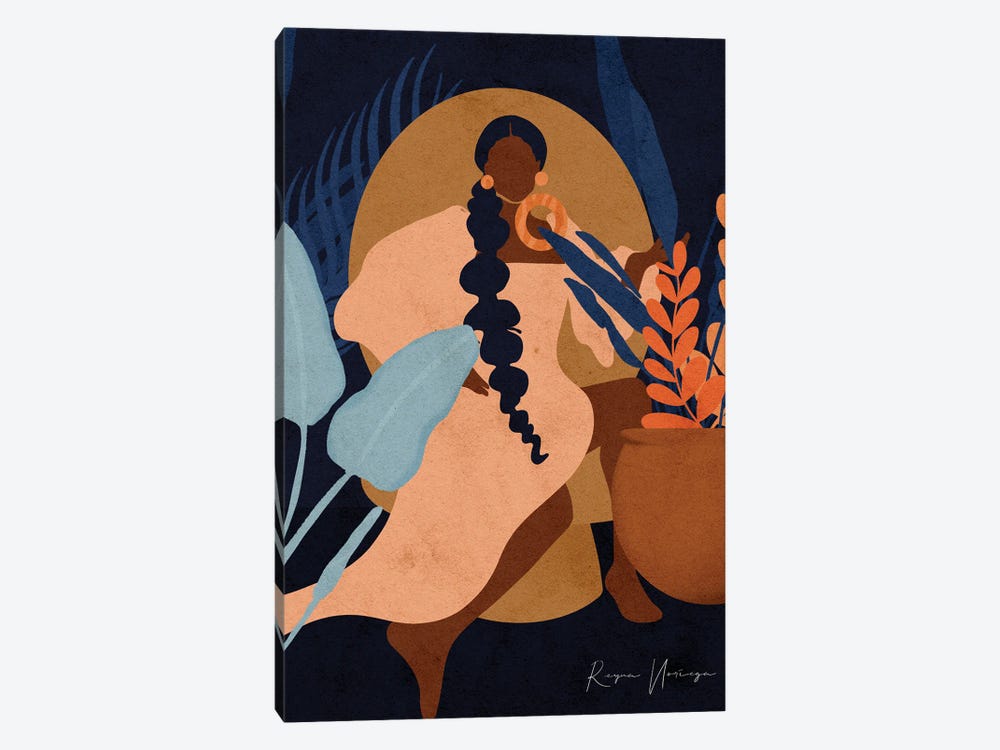 Azul by Reyna Noriega 1-piece Canvas Print