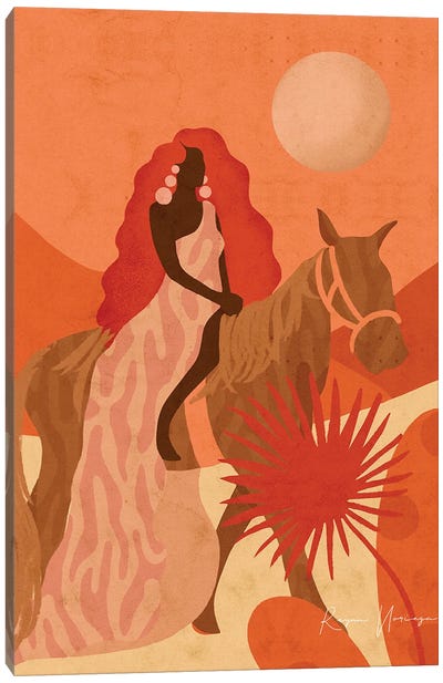 Equestrian Canvas Art Print - Reyna Noriega