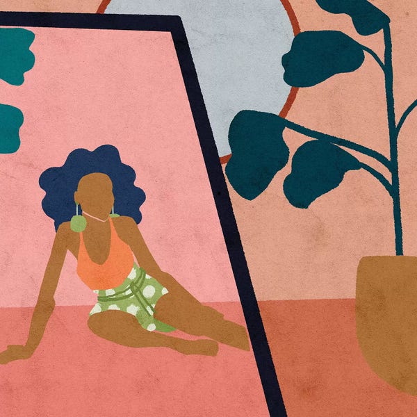 Faceless: Getting Dressed by Reyna Noriega
