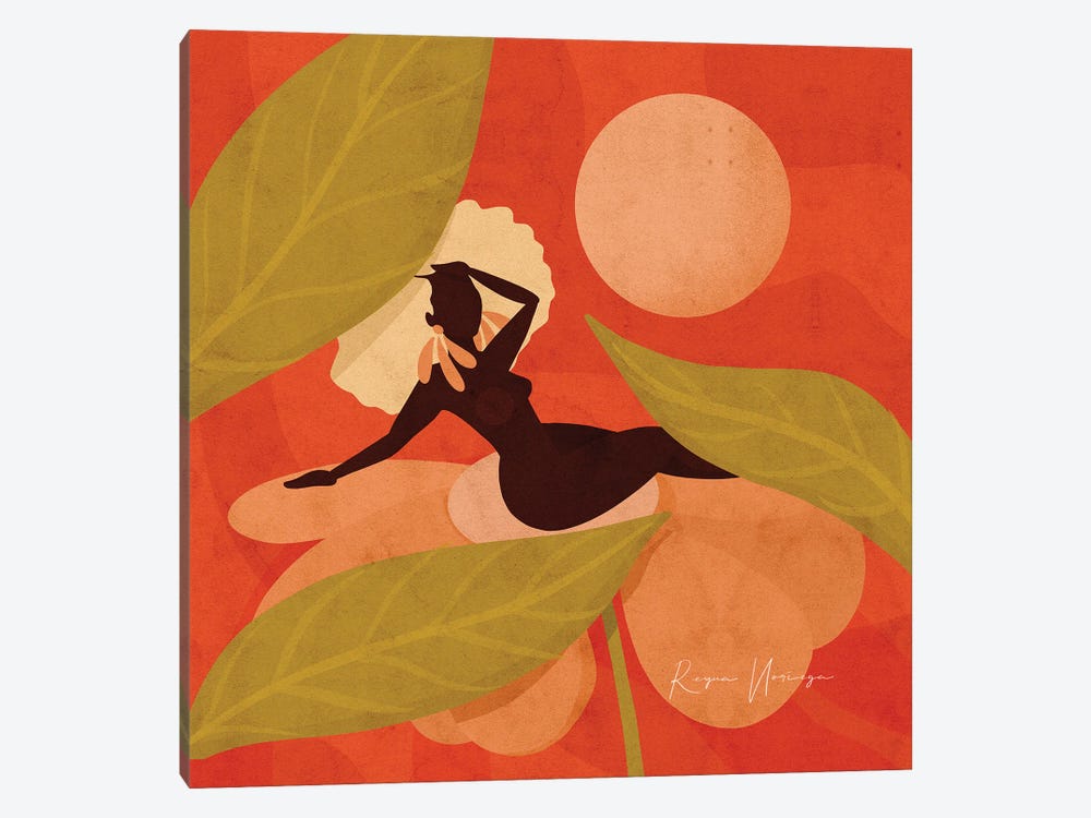 Sunbathing by Reyna Noriega 1-piece Art Print