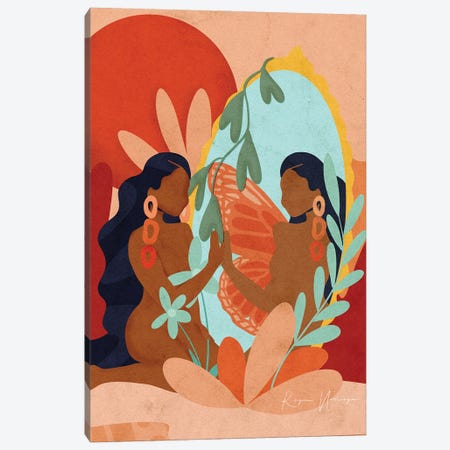 Cocoon II Canvas Print #NRE167} by Reyna Noriega Canvas Print