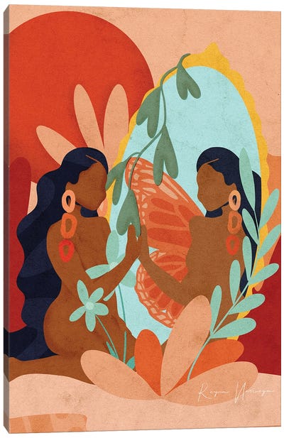 Cocoon II Canvas Art Print - Reyna Noriega