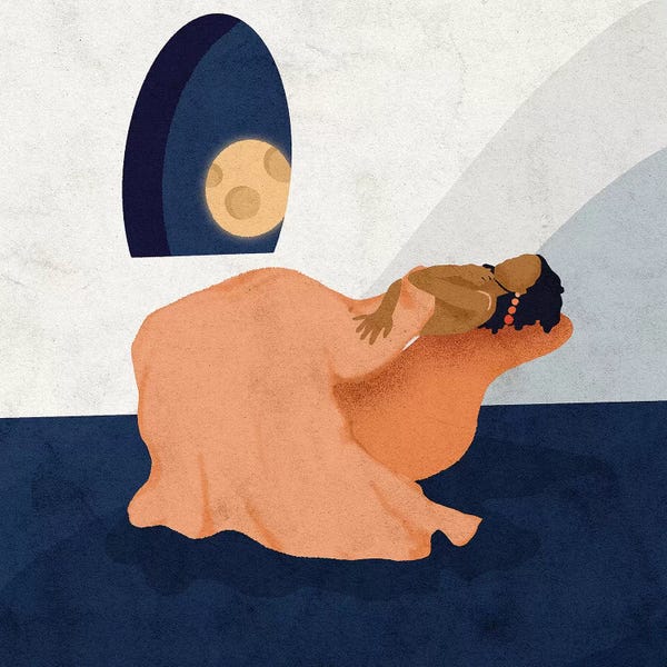 Women's Fashion: Moon Bathing by Reyna Noriega