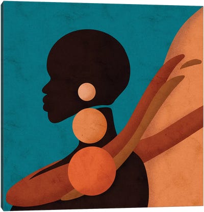Nya Canvas Art Print - African Décor