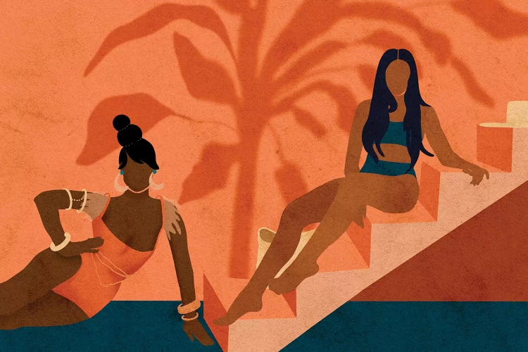 When In Ibiza by Reyna Noriega wall art